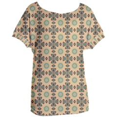 Abstracr Green Caramels Women s Oversized Tee by ConteMonfrey