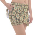 Abstracr Green Caramels Classic Tennis Skirt View3