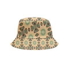 Abstract Green Caramels Bucket Hat (kids) by ConteMonfrey