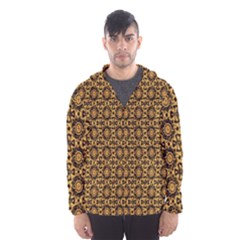 Cat Head Caleidoscope Men s Hooded Windbreaker by ConteMonfrey