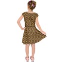 Cat head Caleidoscope Kids  Short Sleeve Dress View2