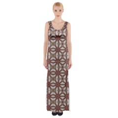 Spain Vibes Thigh Split Maxi Dress by ConteMonfrey