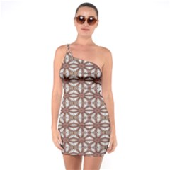 Spain Vibes One Soulder Bodycon Dress by ConteMonfrey