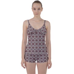 Spain Vibes Tie Front Two Piece Tankini by ConteMonfrey