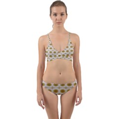 Abstract Petals Wrap Around Bikini Set by ConteMonfrey