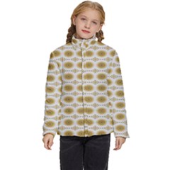 Abstract Petals Kids  Puffer Bubble Jacket Coat by ConteMonfrey