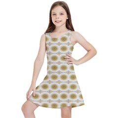 Abstract Petals Kids  Lightweight Sleeveless Dress by ConteMonfrey