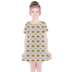 Abstract Petals Kids  Simple Cotton Dress by ConteMonfrey