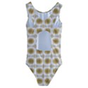 Abstract Petals Kids  Cut-Out Back One Piece Swimsuit View2