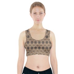 Abstract Dance Sports Bra With Pocket by ConteMonfrey