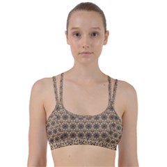 Abstract Dance Line Them Up Sports Bra by ConteMonfrey