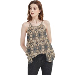 Abstract Dance Flowy Camisole Tank Top by ConteMonfrey