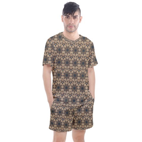 Abstract Dance Men s Mesh Tee And Shorts Set by ConteMonfrey