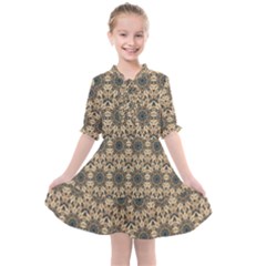 Abstract Dance Kids  All Frills Chiffon Dress by ConteMonfrey