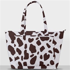 Cow Spots Brown White Back Pocket Shoulder Bag  by ConteMonfrey