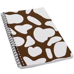 Brown White Cow 5 5  X 8 5  Notebook by ConteMonfrey