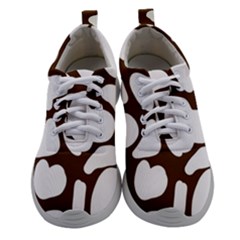 Brown White Cow Women Athletic Shoes by ConteMonfrey