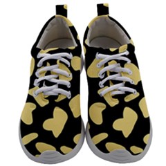 Cow Yellow Black Mens Athletic Shoes by ConteMonfrey