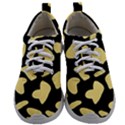 Cow yellow black Mens Athletic Shoes View1