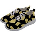 Cow yellow black Mens Athletic Shoes View2