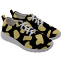 Cow yellow black Mens Athletic Shoes View3