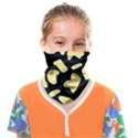 Cow yellow black Face Covering Bandana (Kids) View1