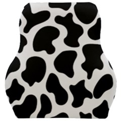 Cow Black And White Spots Car Seat Velour Cushion  by ConteMonfrey