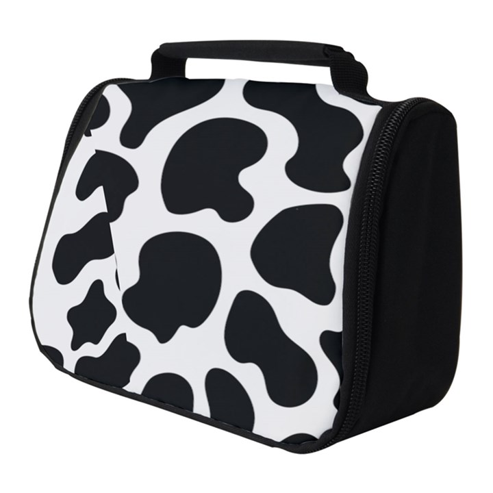 Cow black and white spots Full Print Travel Pouch (Small)