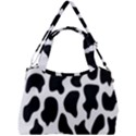 Cow black and white spots Double Compartment Shoulder Bag View2