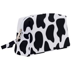 Cow Black And White Spots Wristlet Pouch Bag (large) by ConteMonfrey