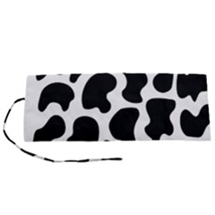 Cow Black And White Spots Roll Up Canvas Pencil Holder (s) by ConteMonfrey