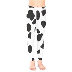 Black And White Spots Kids  Leggings by ConteMonfrey