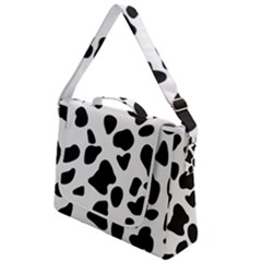 Black And White Spots Box Up Messenger Bag by ConteMonfrey