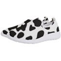 Black and white spots Men s Slip On Sneakers View2