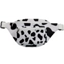 Black and white spots Fanny Pack View1