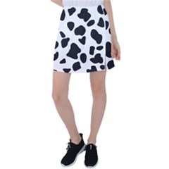 Black And White Spots Tennis Skirt by ConteMonfrey