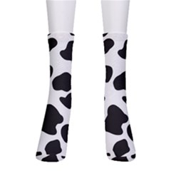 Black And White Spots Crew Socks by ConteMonfrey