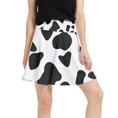 Black And White Spots Waistband Skirt by ConteMonfrey