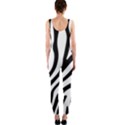 Zebra Vibes Animal Print One Piece Catsuit View2