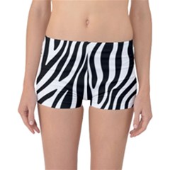 Zebra Vibes Animal Print Reversible Boyleg Bikini Bottoms by ConteMonfrey