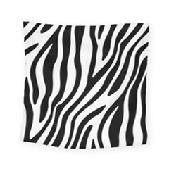 Zebra Vibes Animal Print Square Tapestry (small) by ConteMonfrey