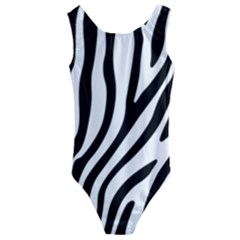 Zebra Vibes Animal Print Kids  Cut-out Back One Piece Swimsuit by ConteMonfrey