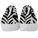 Zebra Vibes Animal Print Kids  Slip On Sneakers View4