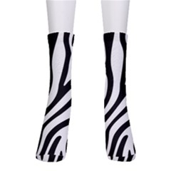 Zebra Vibes Animal Print Crew Socks by ConteMonfrey