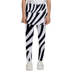 Zebra Vibes Animal Print Kids  Skirted Pants by ConteMonfrey