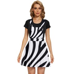 Zebra Vibes Animal Print Apron Dress by ConteMonfrey