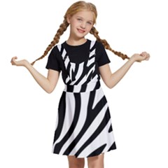 Zebra Vibes Animal Print Kids  Apron Dress by ConteMonfrey