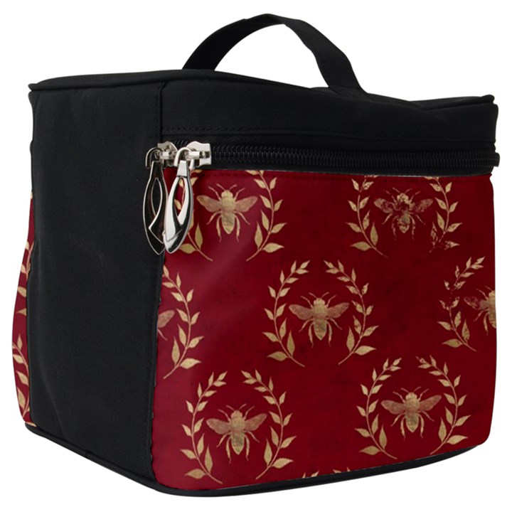 Golden bees red sky Make Up Travel Bag (Big)