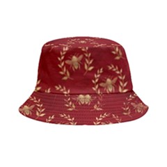 Golden Bees Red Sky Bucket Hat by ConteMonfrey