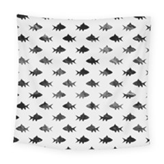 Cute Small Sharks  Square Tapestry (large) by ConteMonfrey